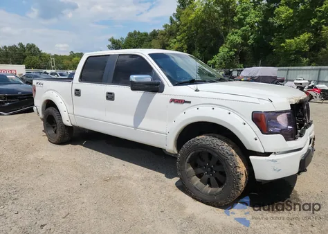 2010 Ford F150 Supercrew из США, поврежденный, VIN 1FTEW1E82AFD78490